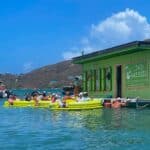 coral bay st john lime out floating taco bar usvi us virgin islands