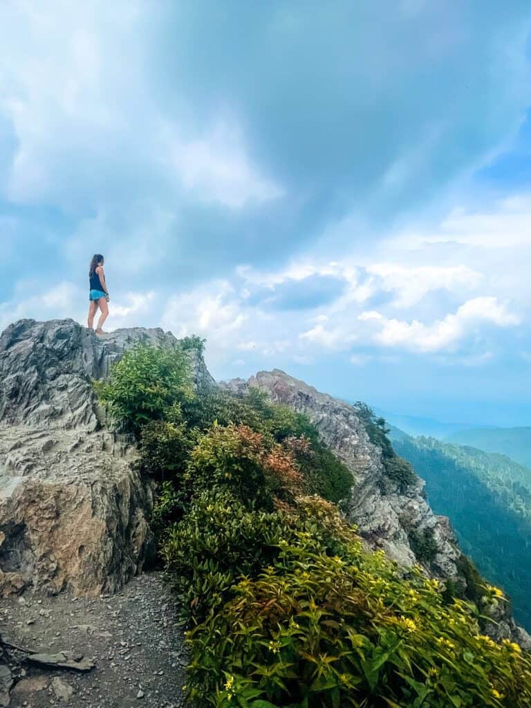 Charlies Bunion Trail, appalachian trail hike, great smoky mountains national park