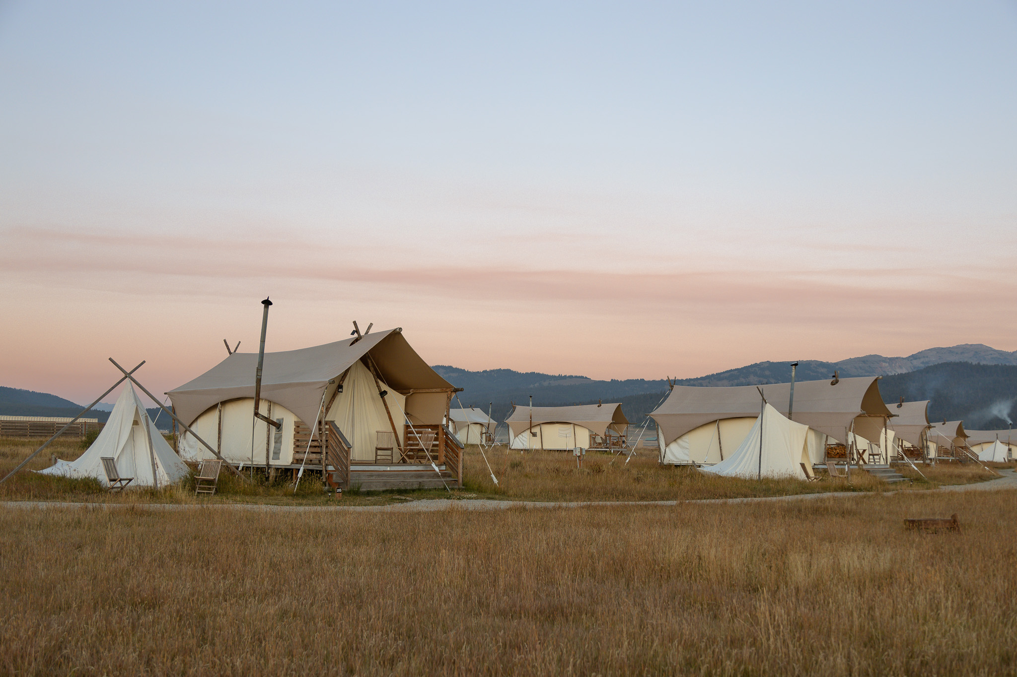 Glamping West Yellowstone, Yellowstone National Park Glamping