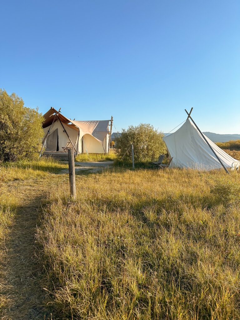 Yellowstone National Park Glamping, West Yellowstone Glamping, Under Canvas