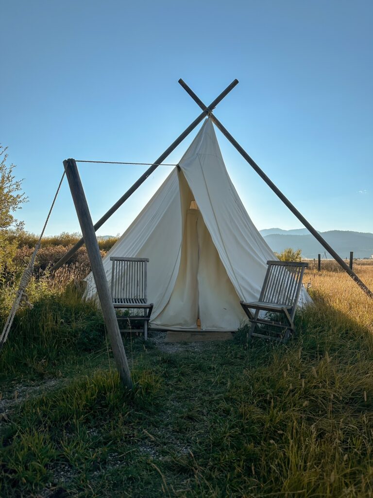 Yellowstone National Park Glamping, West Yellowstone Glamping, Under Canvas