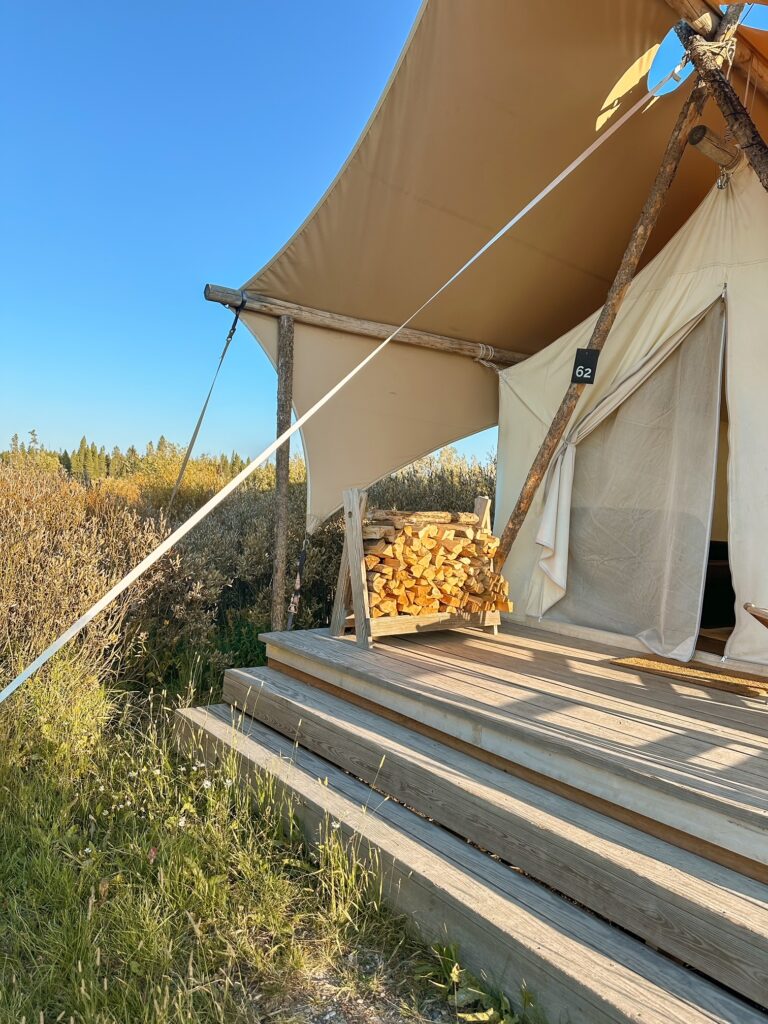 Yellowstone National Park Glamping, West Yellowstone Glamping, Under Canvas