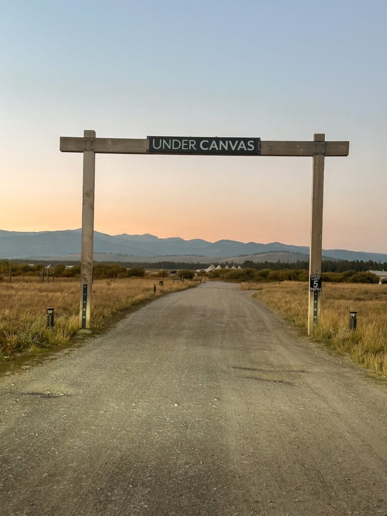 Yellowstone National Park Glamping, West Yellowstone Glamping, Under Canvas